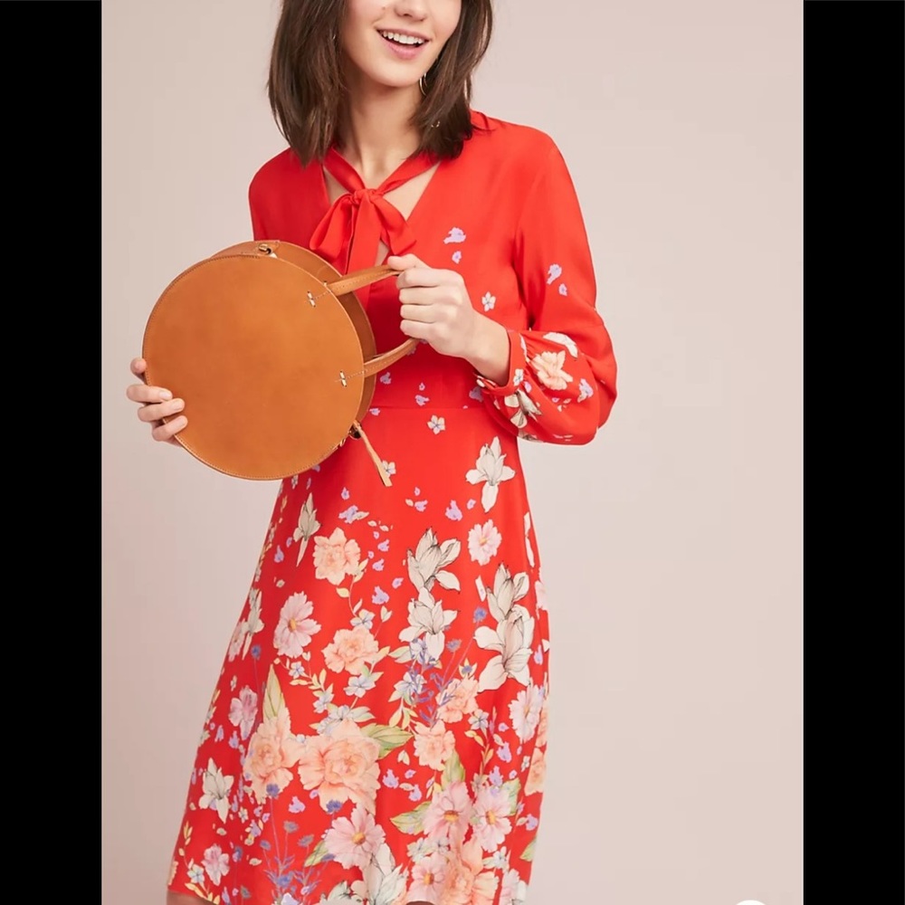 Anthropologie Silk Dress